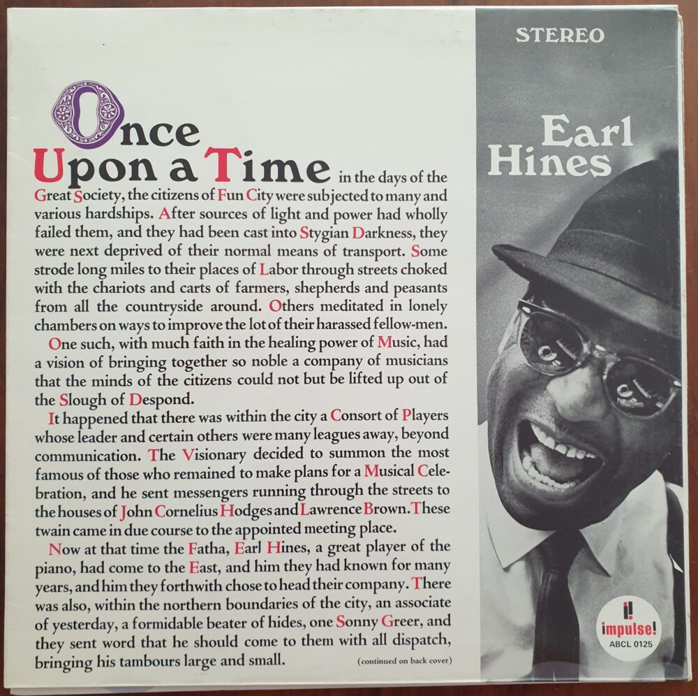 20200425_105822-e1587809814620-scaled-1.jpg Earl Hines - Once Upon A Time - Image 1